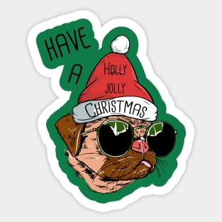 Holly Jolly Sticker